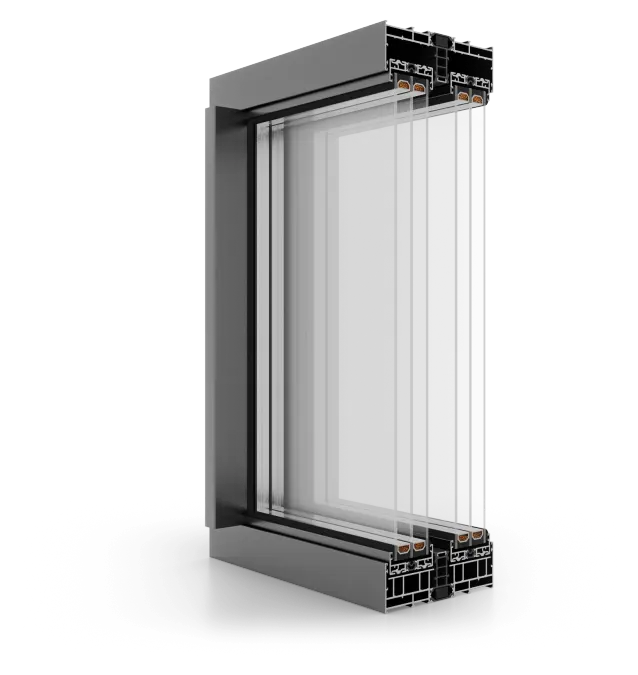 Aluminium-Schiebesysteme — Produktansicht