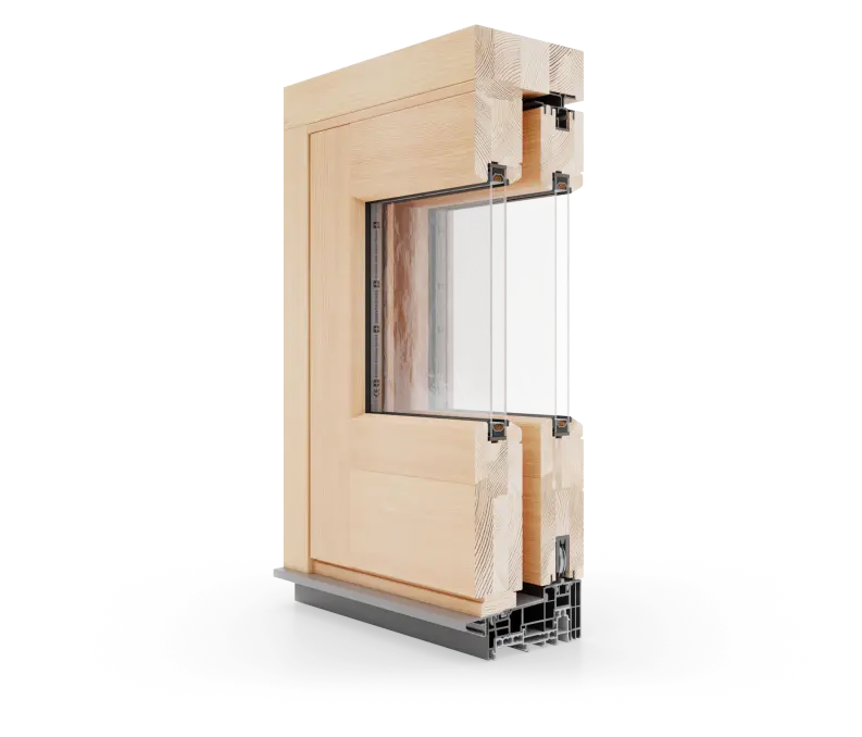 Holz-Schiebesysteme — Produktansicht